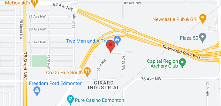 map of 12037 69 ST NW NW